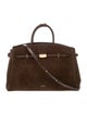 DeMellier Suede Top Handle Bag