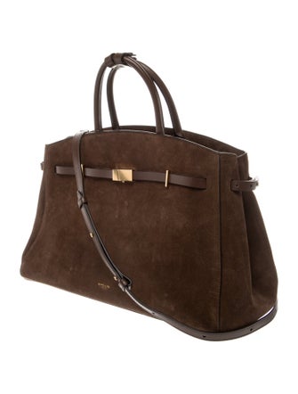 DeMellier Suede Top Handle Bag