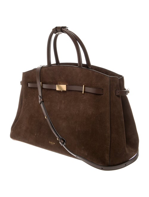 DeMellier Suede Top Handle Bag