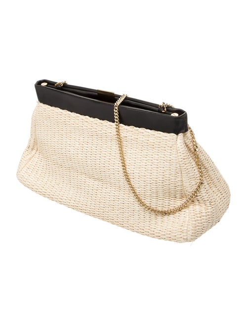 DeMellier Raffia Shoulder Bag