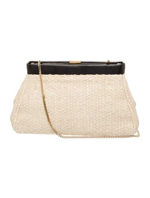 DeMellier Raffia Shoulder Bag