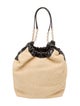 DeMellier Straw Shoulder Bag