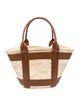 DeMellier Straw Bucket Bag