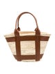 DeMellier Straw Bucket Bag