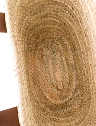 DeMellier Straw Bucket Bag