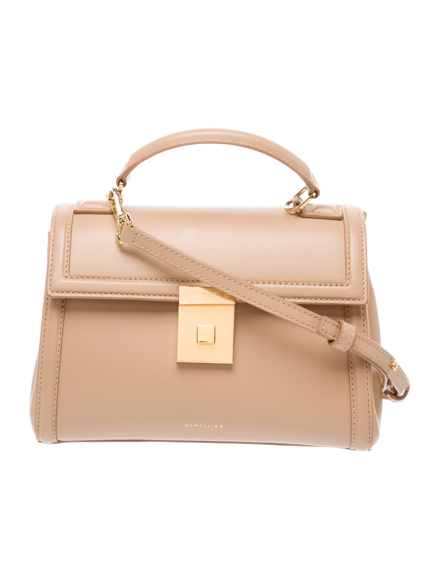 DeMellier Leather Top Handle Bag