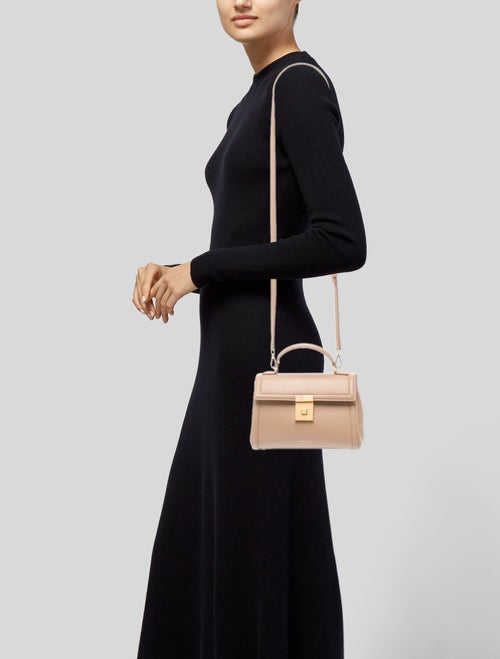 DeMellier Leather Top Handle Bag