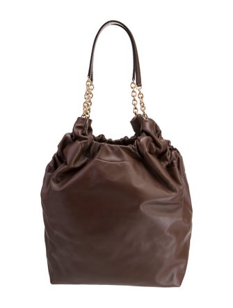 DeMellier Leather Bucket Bag