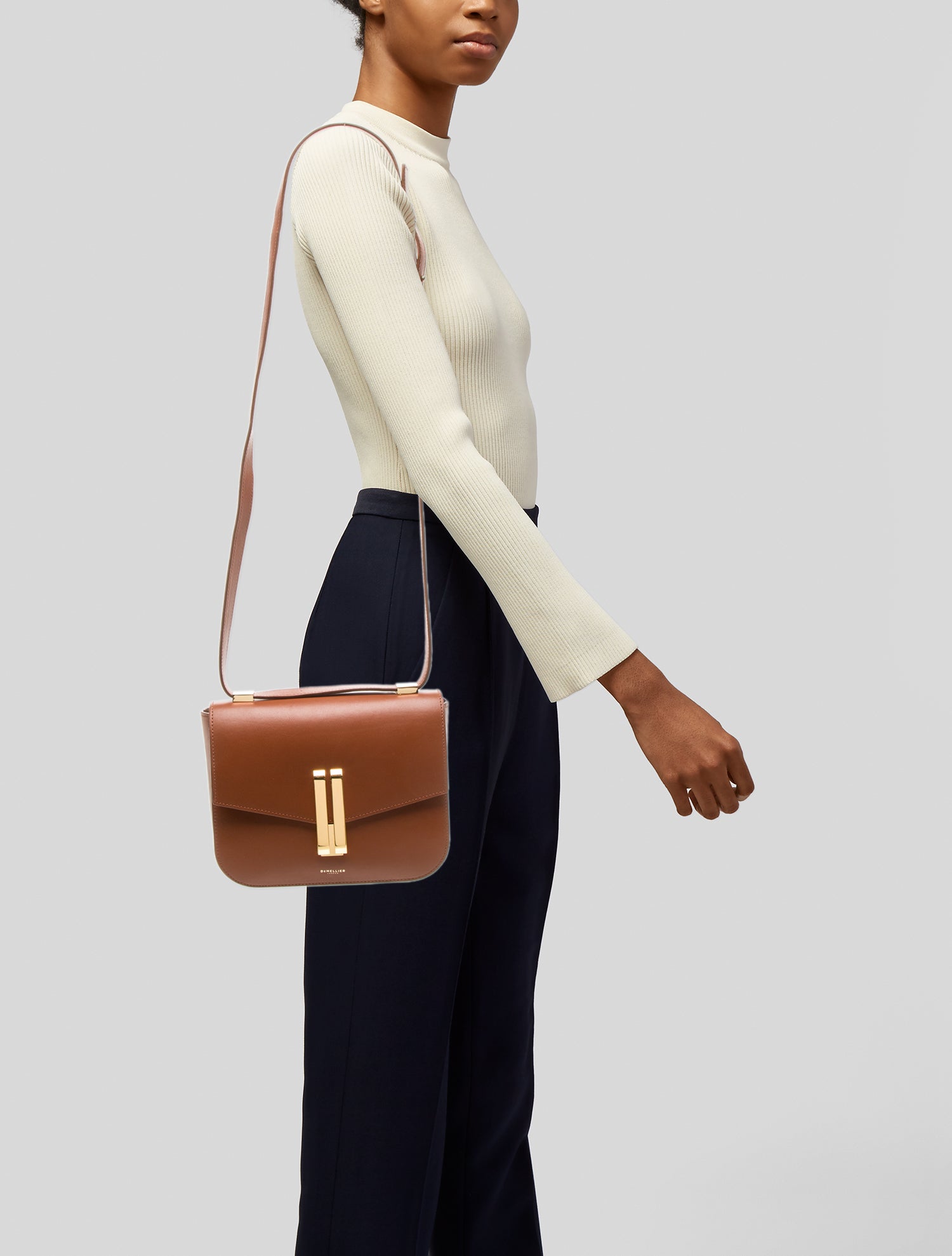 DeMellier Leather Crossbody Bag