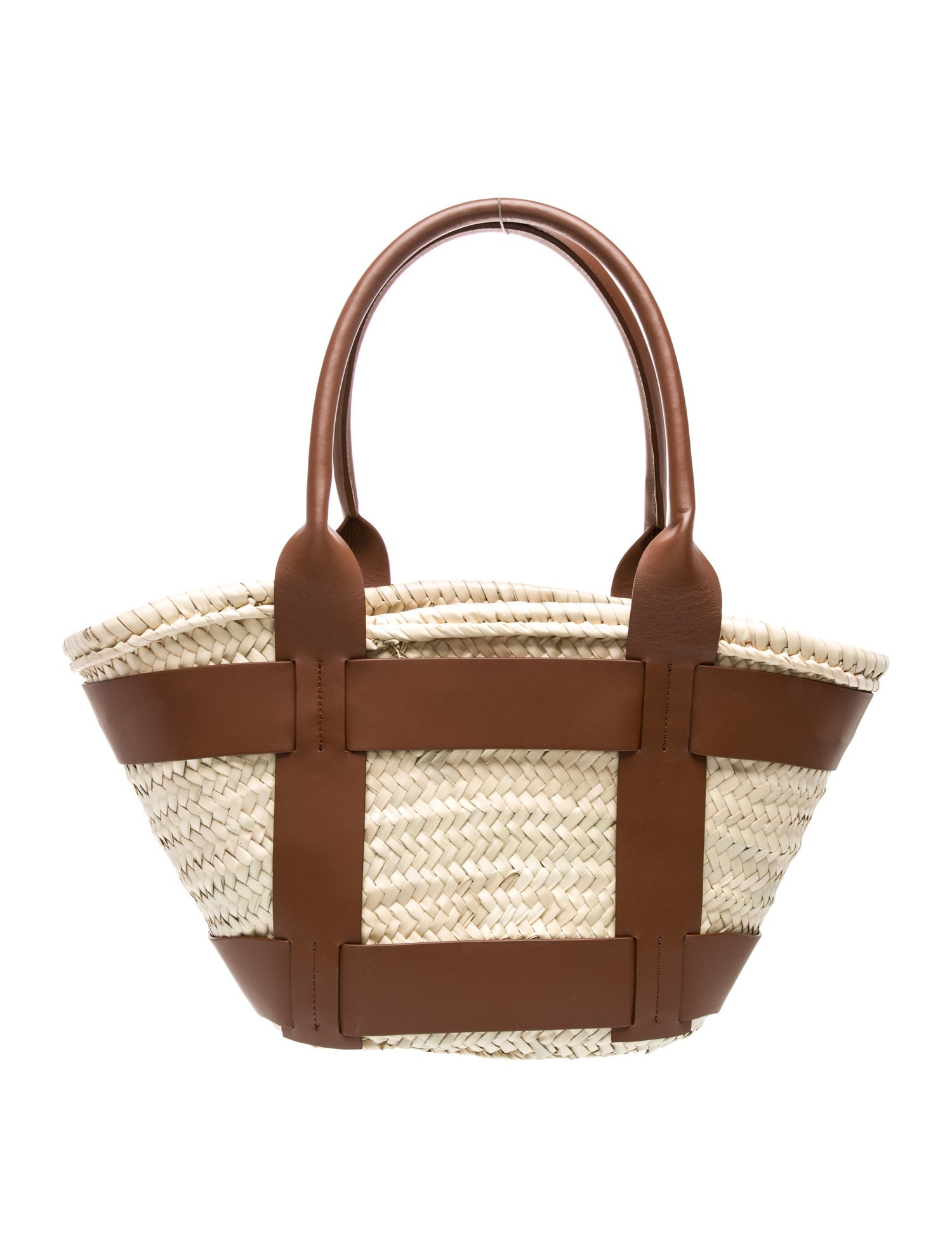 DeMellier Raffia Shoulder Bag