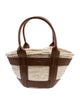 DeMellier Raffia Bucket Bag