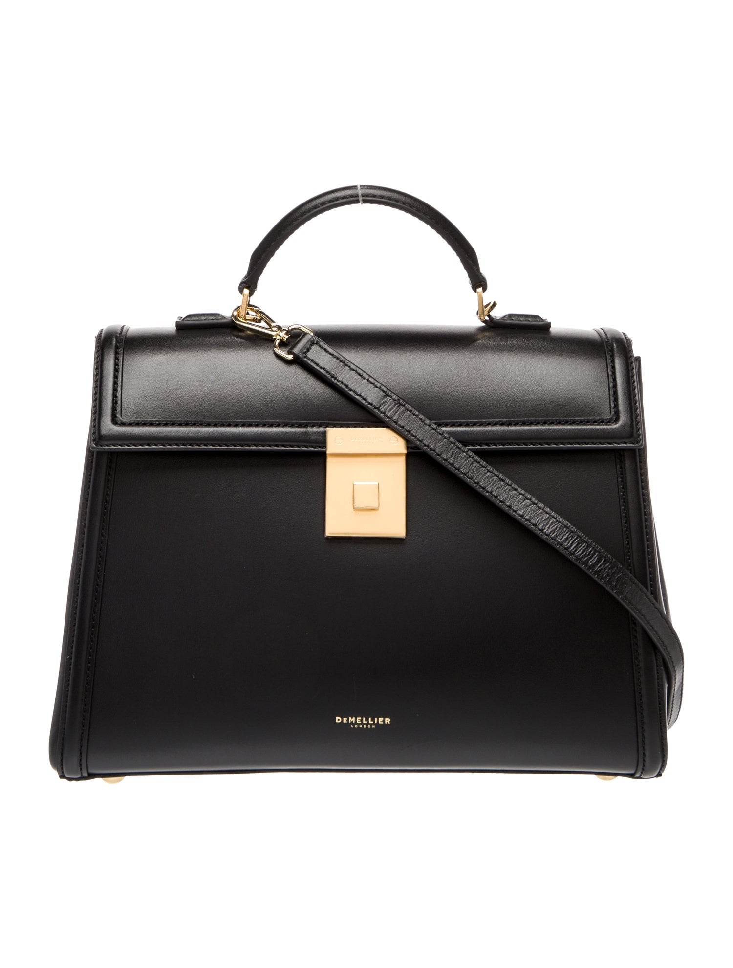DeMellier Leather Top Handle Bag