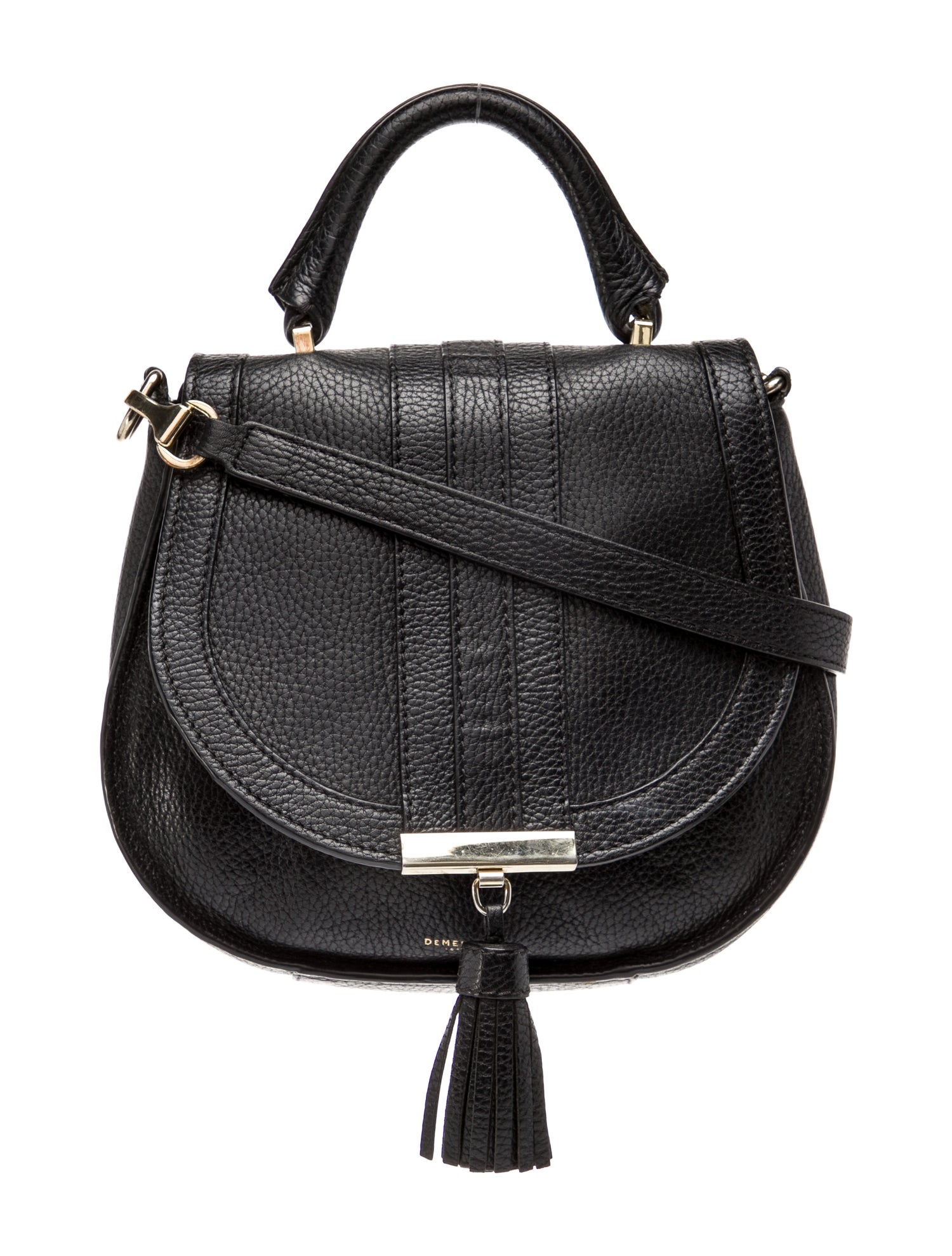 DeMellier Leather Top Handle Bag