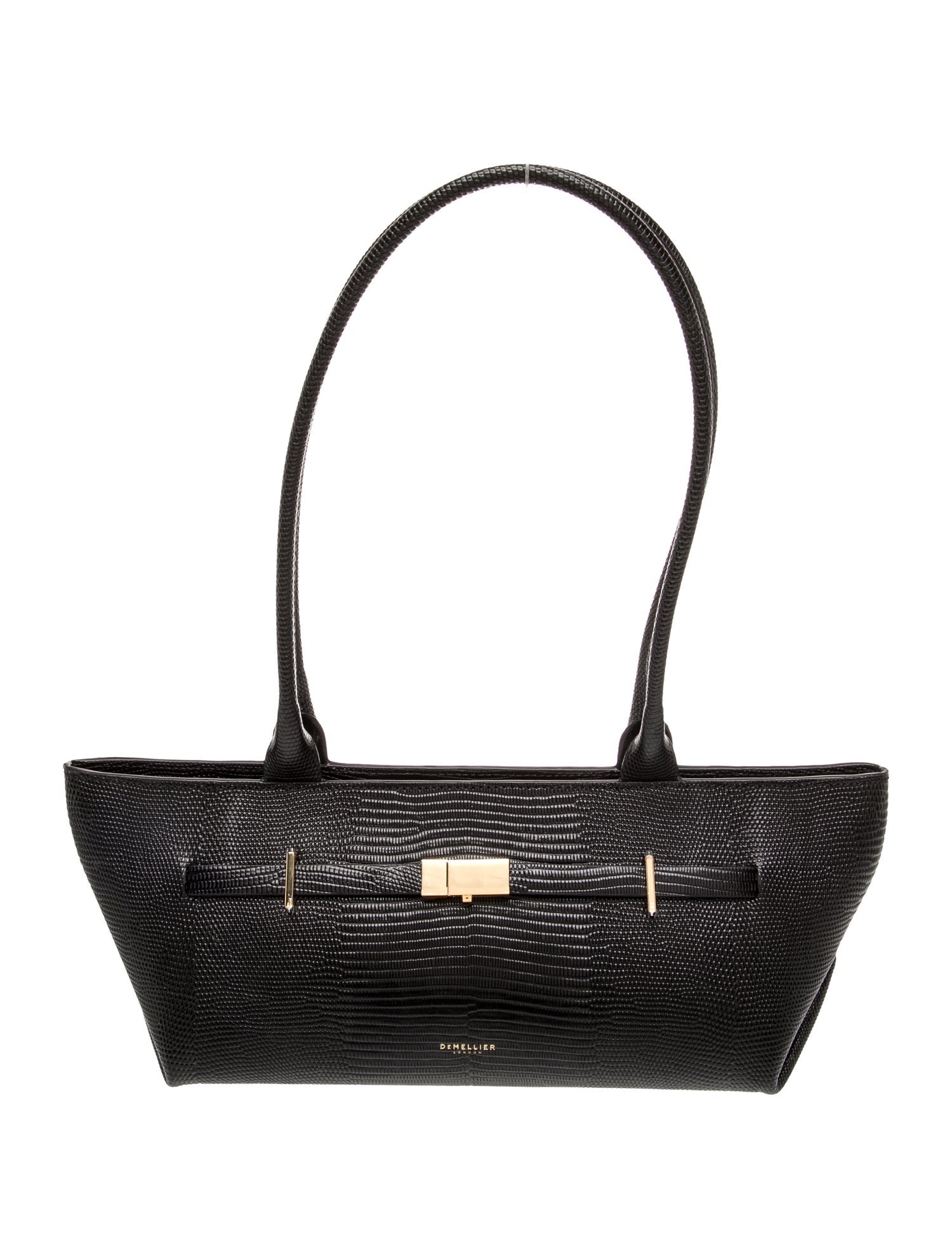 DeMellier Embossed Leather Shoulder Bag