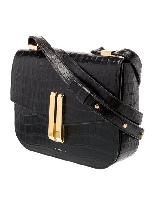 DeMellier Embossed Leather Crossbody Bag