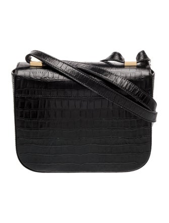 DeMellier Embossed Leather Crossbody Bag
