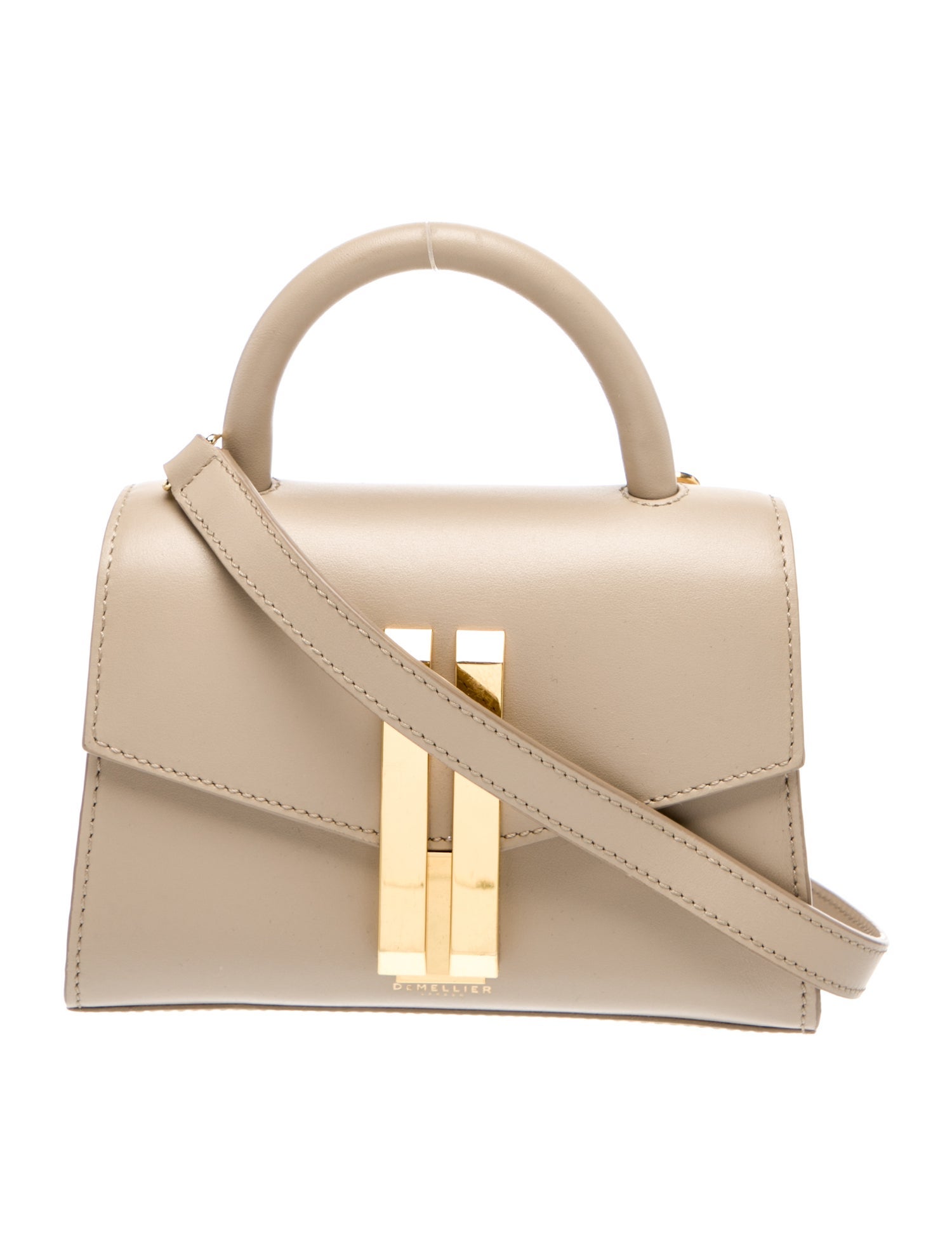 DeMellier Leather Top Handle Bag