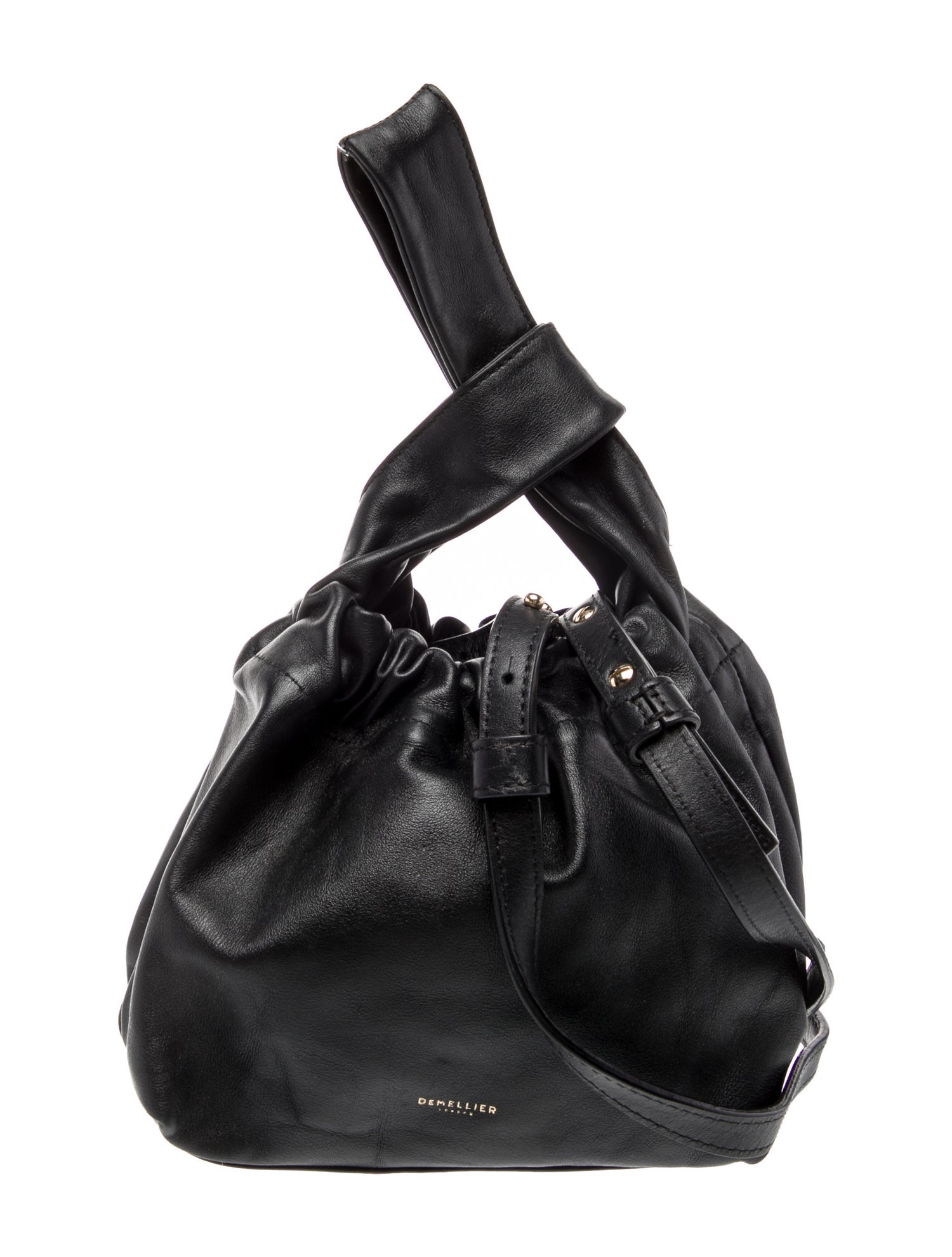 DeMellier Leather Top Handle Bag