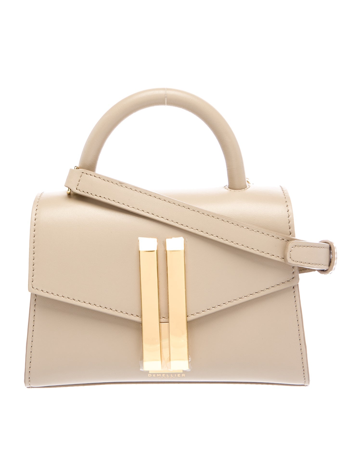 DeMellier Leather Top Handle Bag