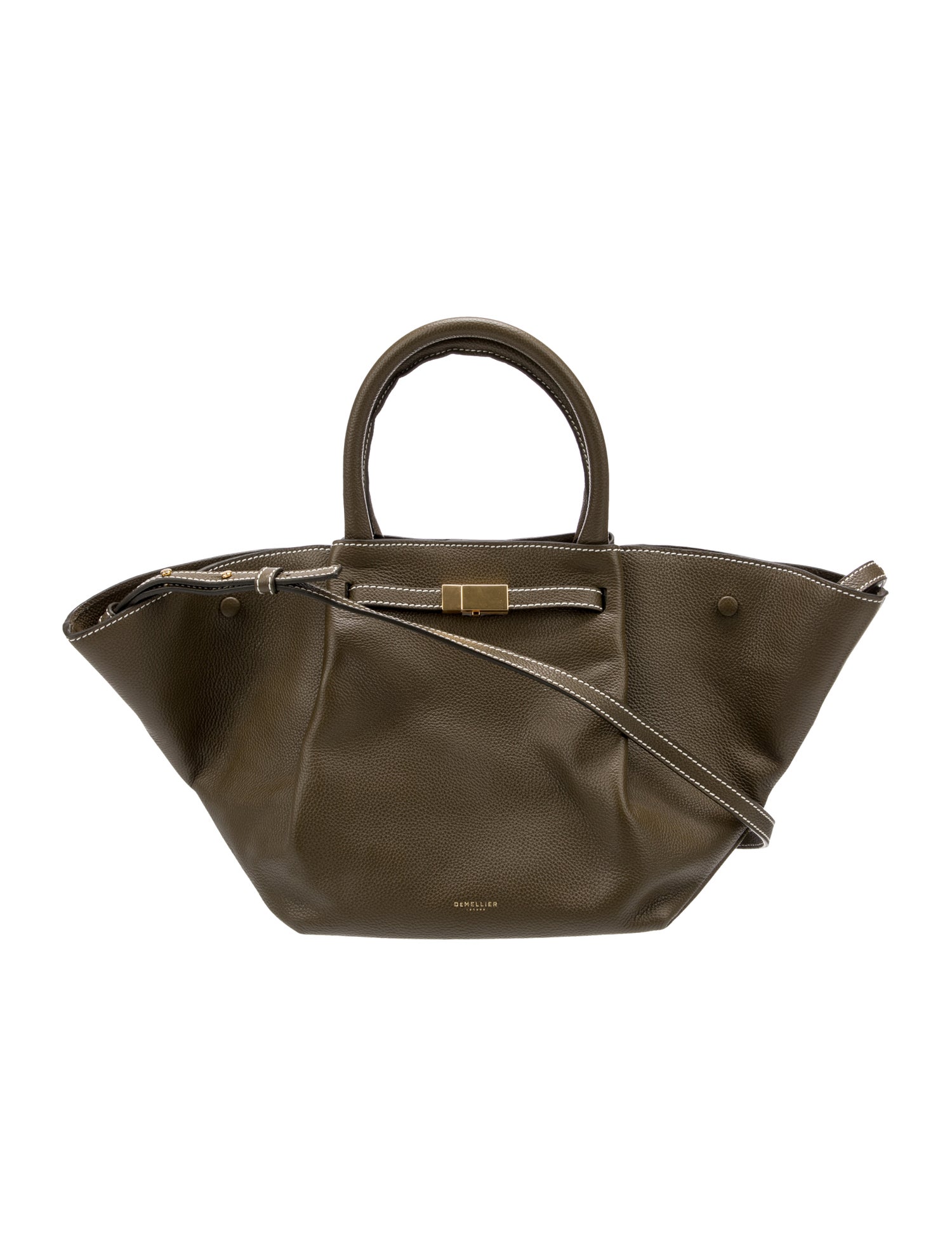 DeMellier Leather Top Handle Bag