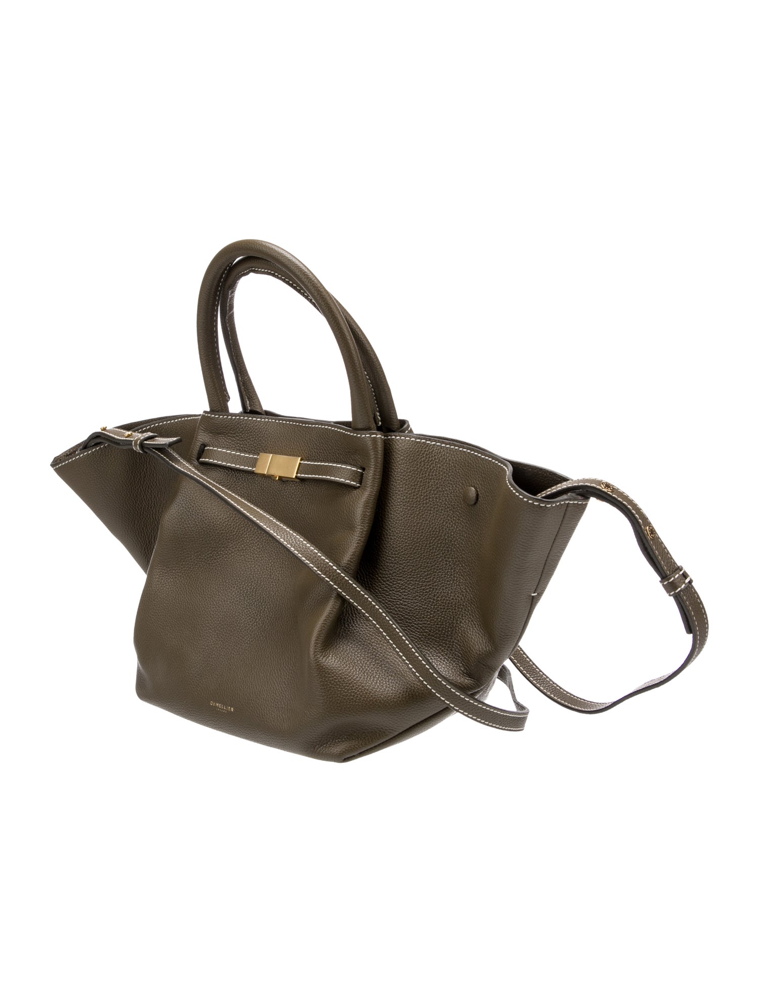 DeMellier Leather Top Handle Bag
