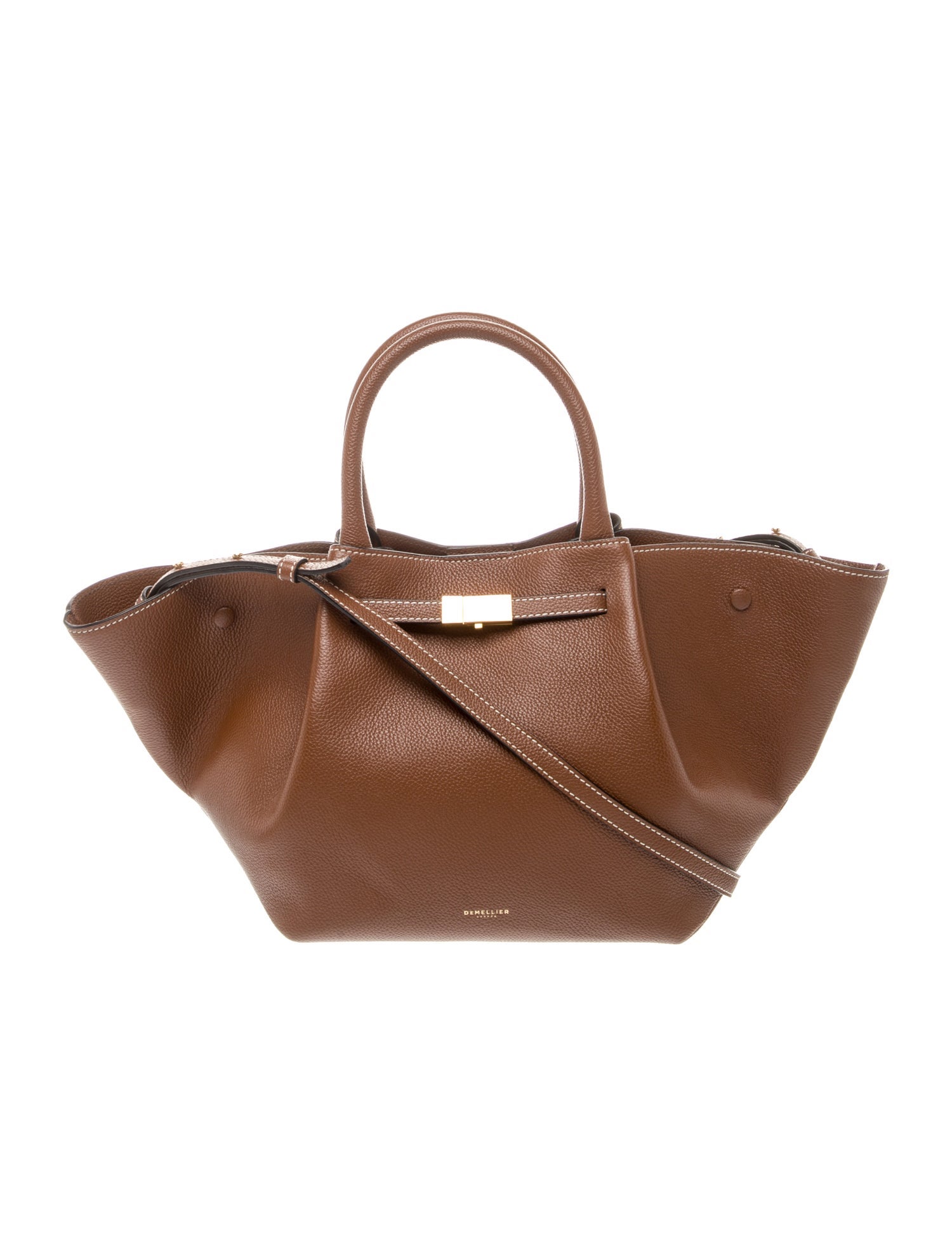 DeMellier Leather Top Handle Bag
