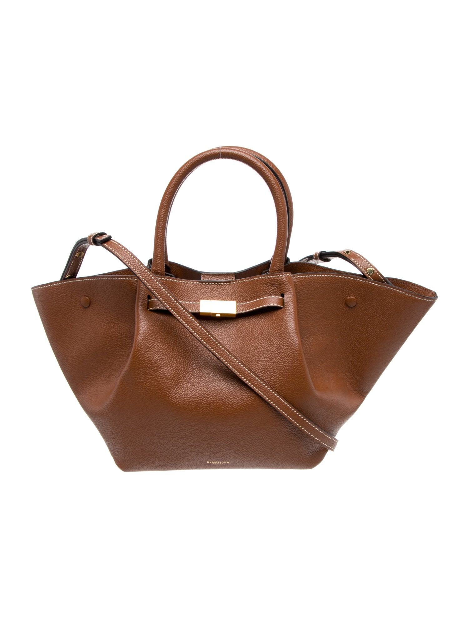 DeMellier Leather Top Handle Bag