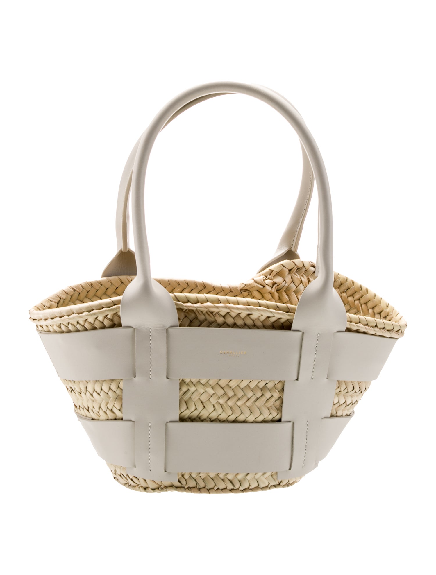 DeMellier Straw Shoulder Bag