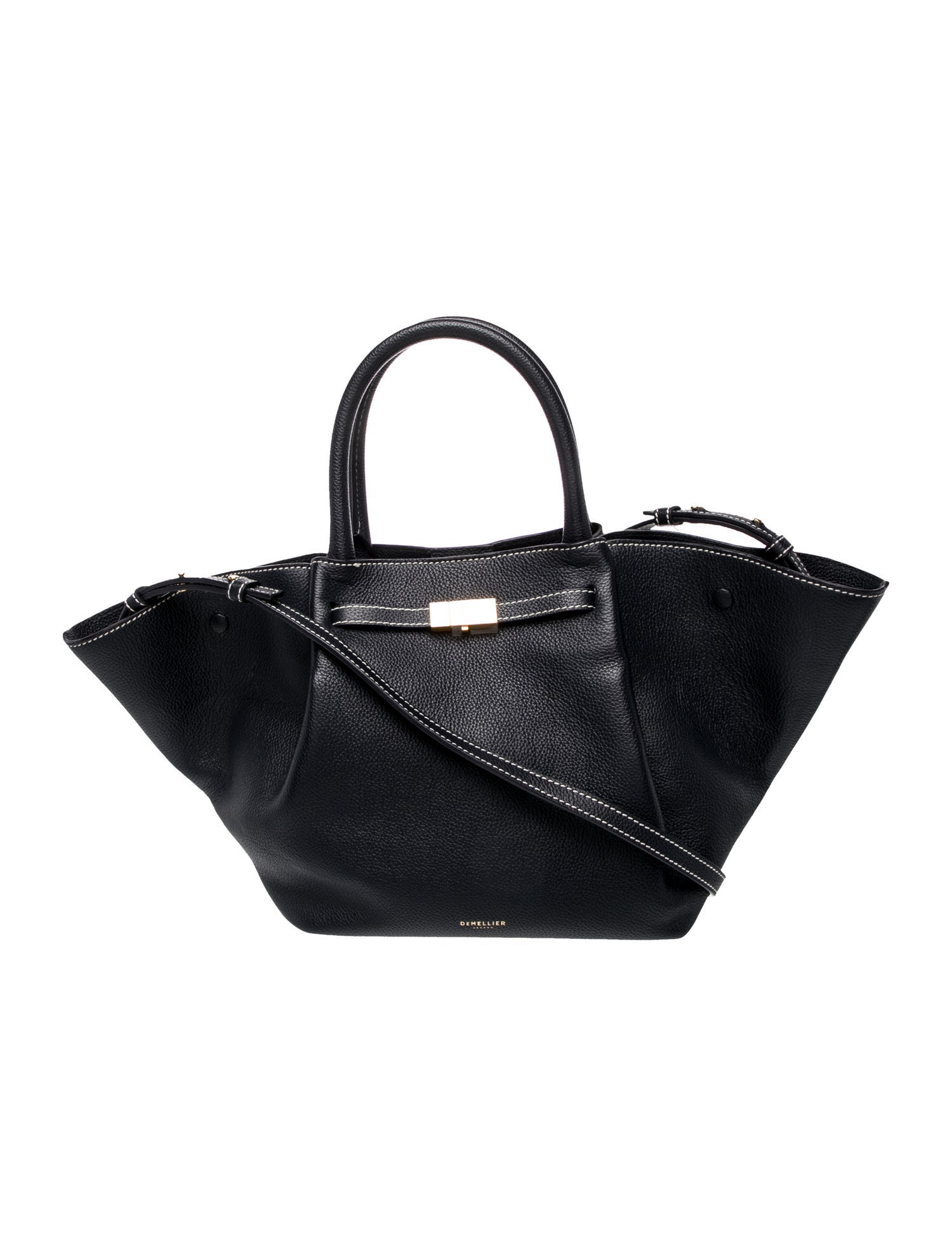 DeMellier Leather Top Handle Bag