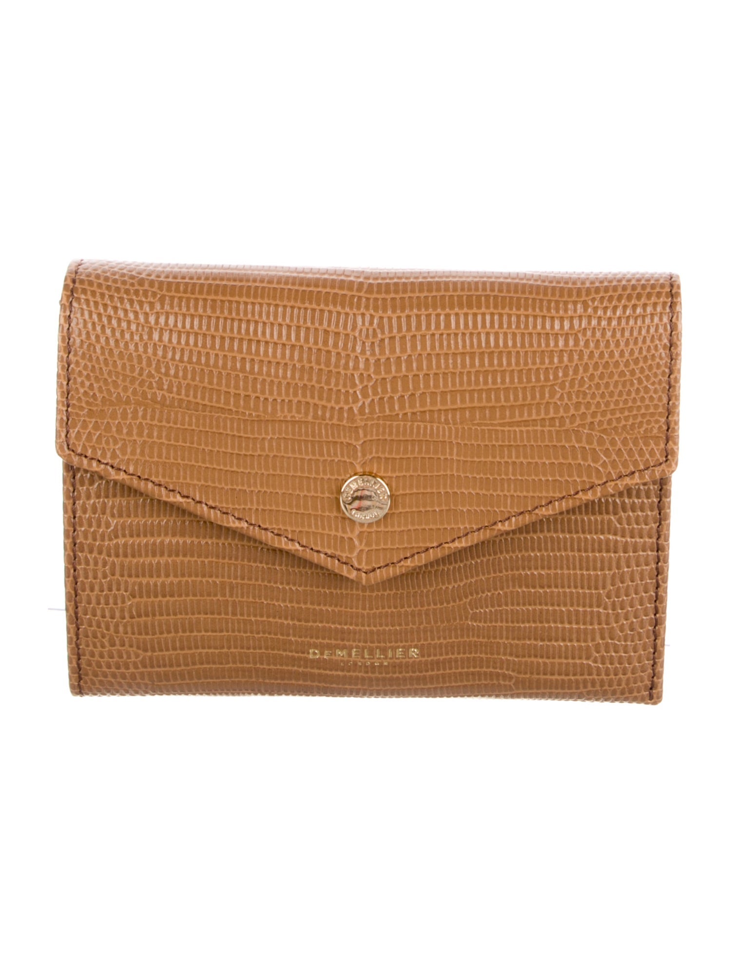 DeMellier Leather Compact Wallet