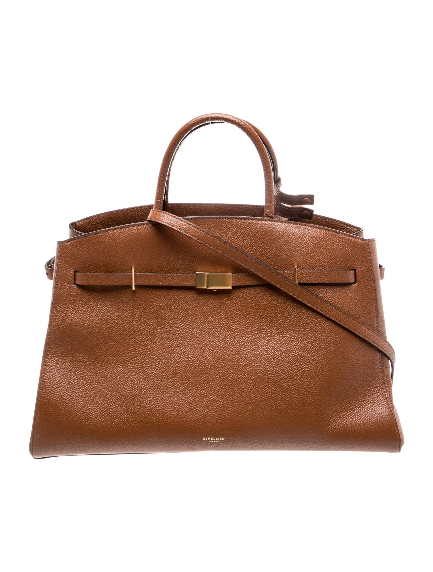 DeMellier Leather Top Handle Bag