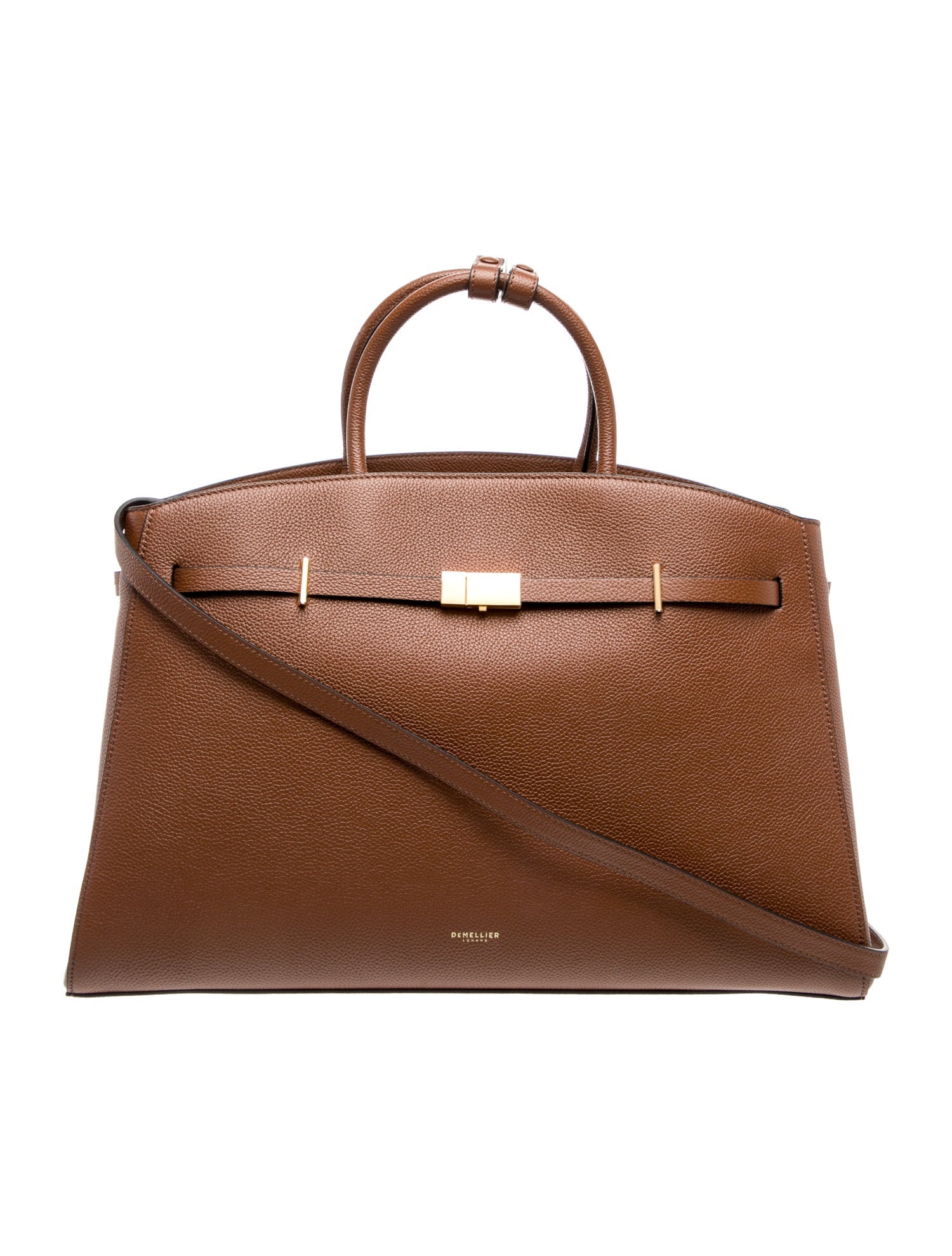 DeMellier Leather Top Handle Bag