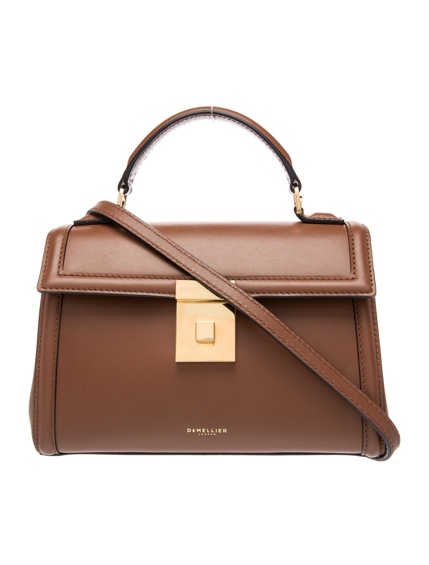 DeMellier Leather Top Handle Bag