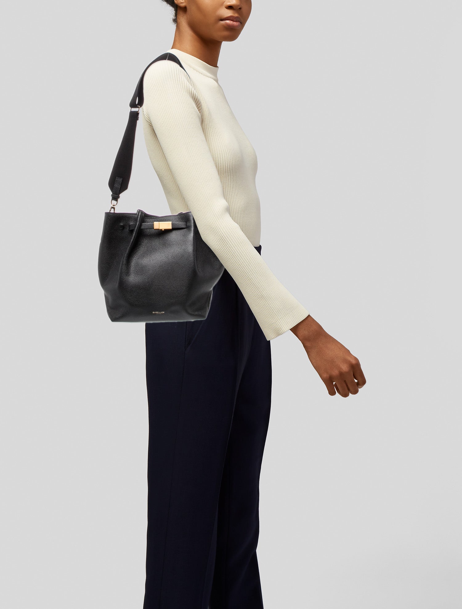 DeMellier Leather The New York Bucket Bag
