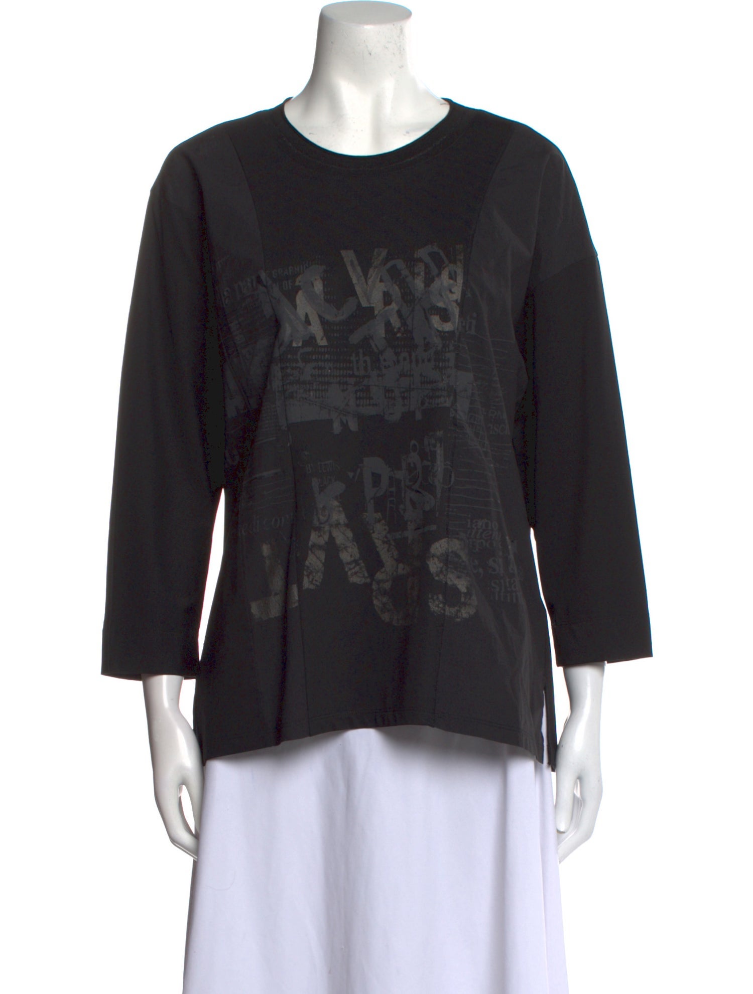 Demoo Parkchoonmoo Graphic Print Crew Neck T-Shirt