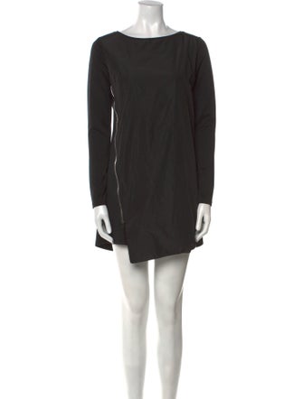 Demoo Parkchoonmoo Bateau Neckline Mini Dress