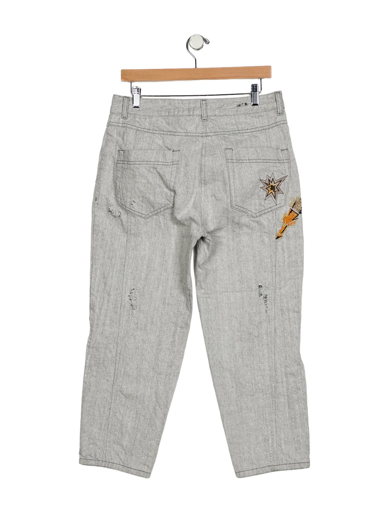 Demoo Parkchoonmoo Mid-Rise Straight Leg Jeans