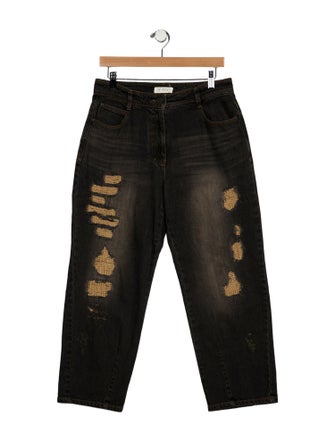 Demoo Parkchoonmoo High-Rise Straight Leg Jeans