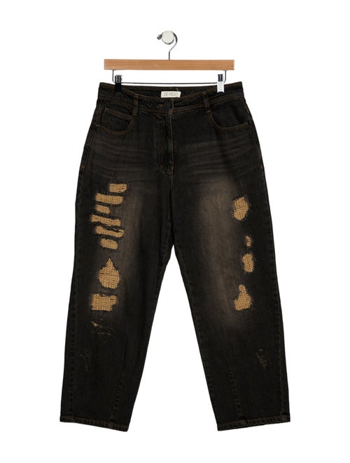 Demoo Parkchoonmoo High-Rise Straight Leg Jeans