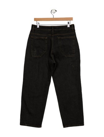 Demoo Parkchoonmoo High-Rise Straight Leg Jeans