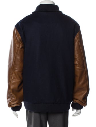 Dehen 1920 Wool Bomber Jacket