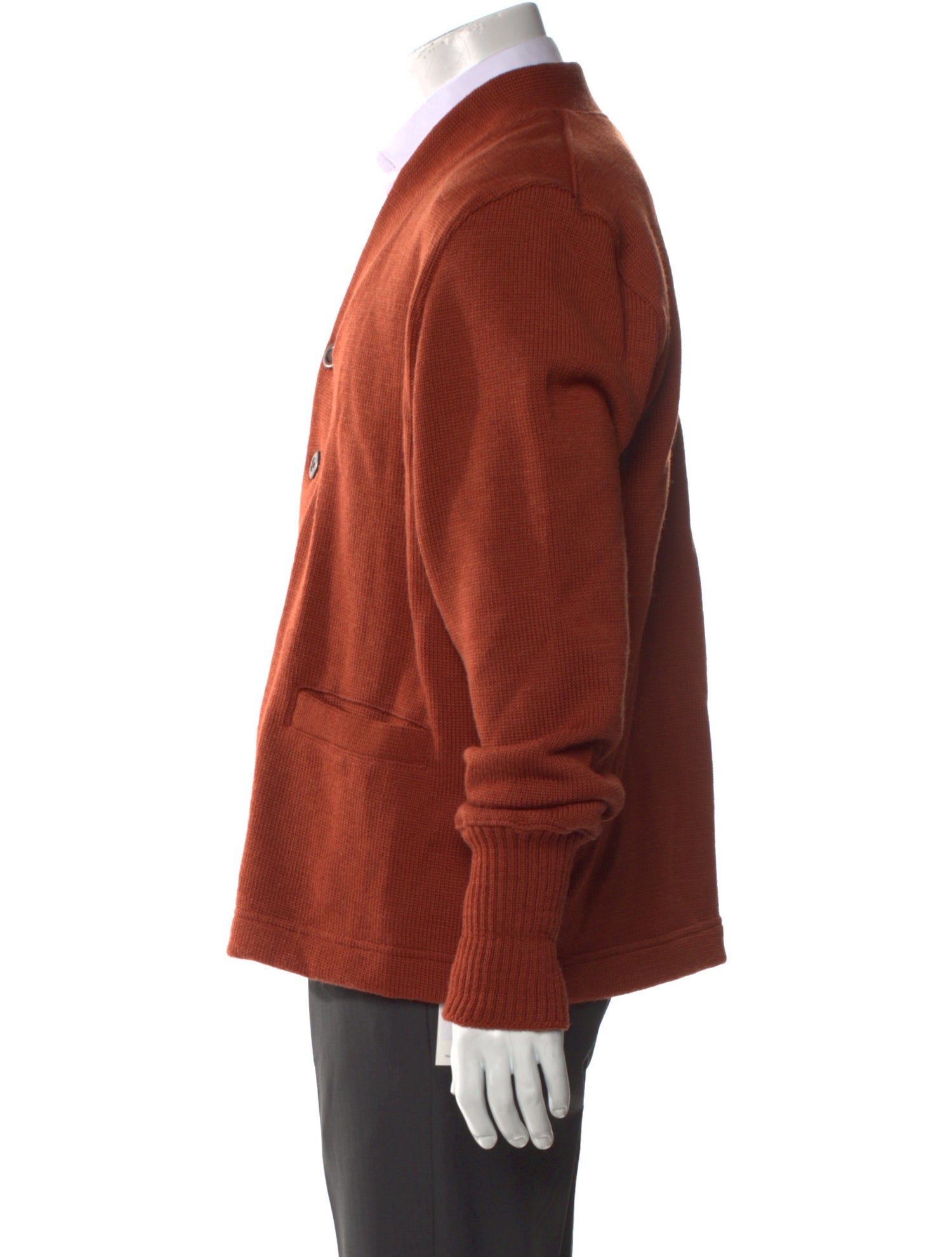 Dehen 1920 Wool V-Neck Cardigan