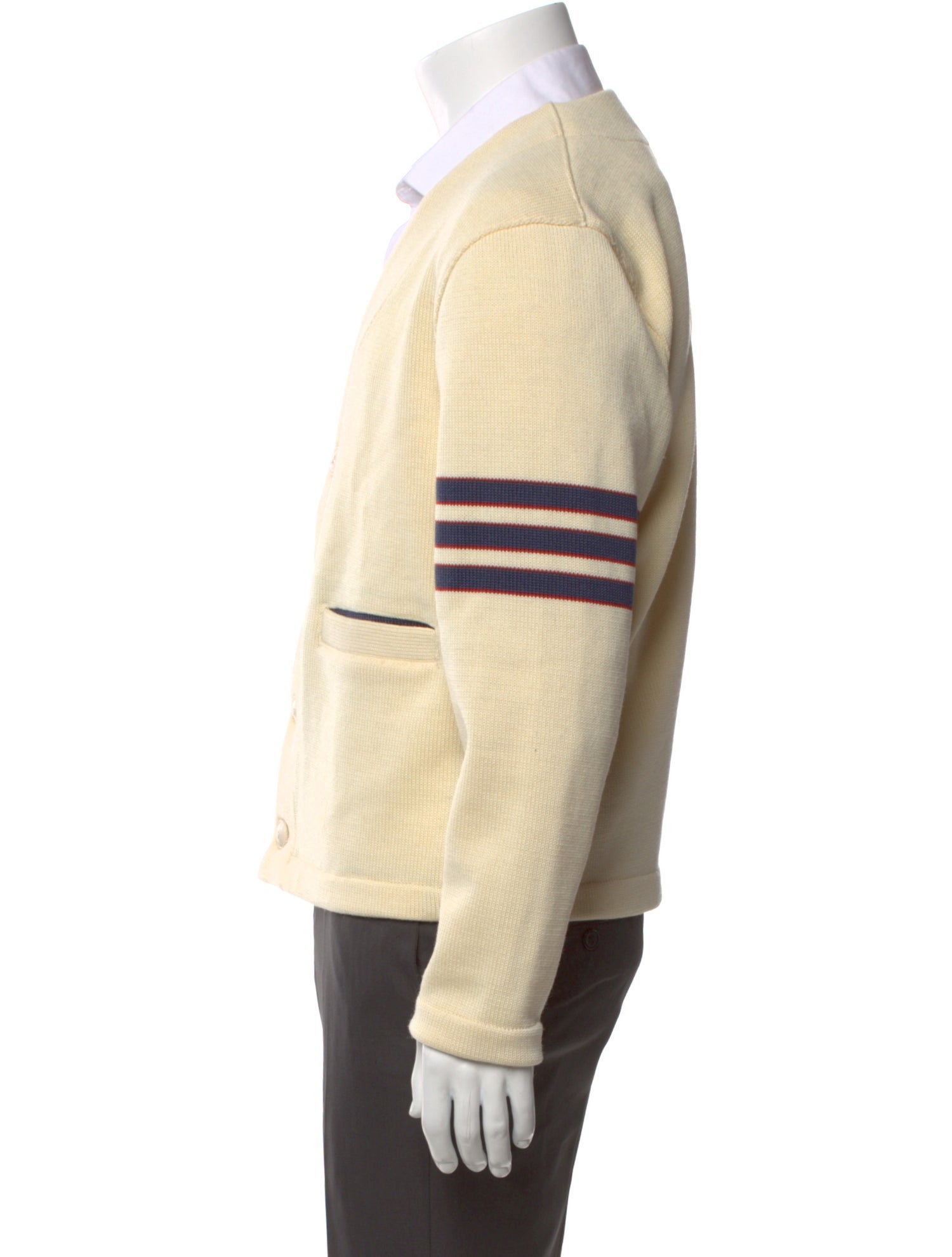 Dehen 1920 Wool V-Neck Cardigan