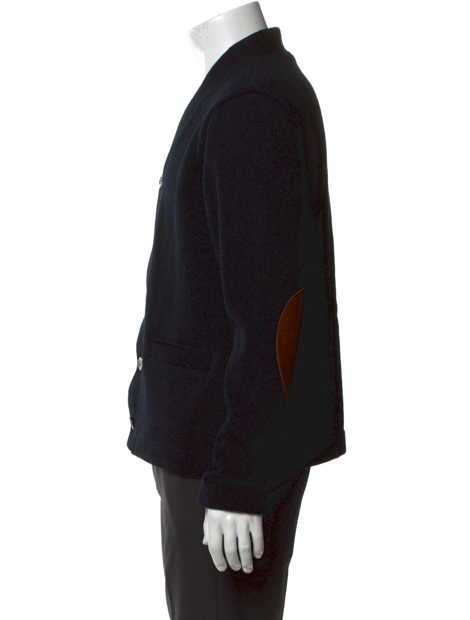 Dehen 1920 Wool Open Front Cardigan