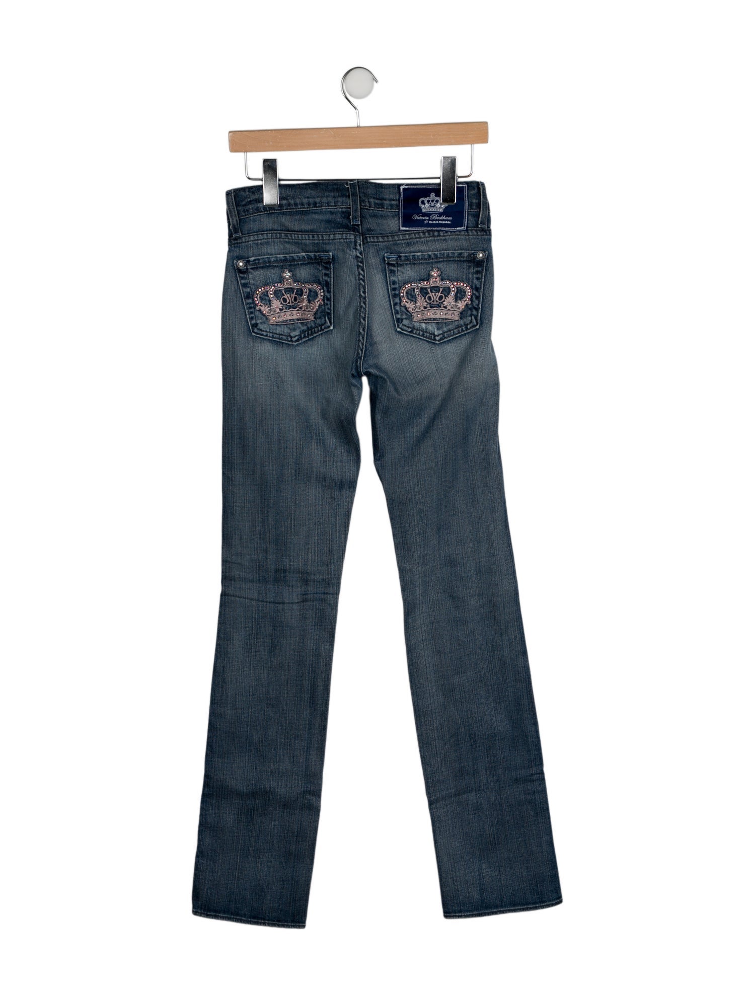 Victoria Beckham Denim Vintage Straight Leg Jeans