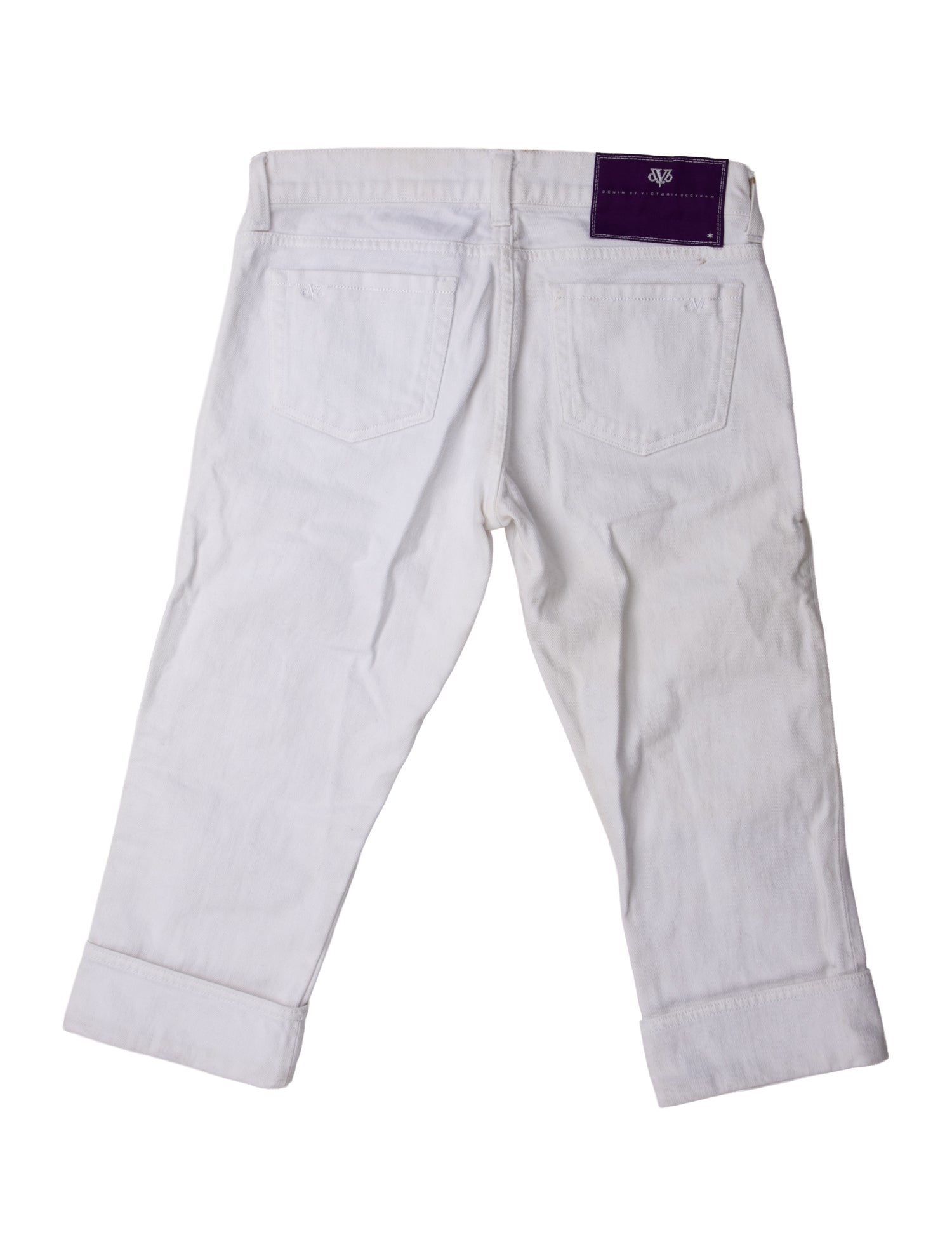 Victoria Beckham Denim Straight Leg Pants