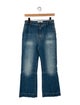 Victoria Beckham Denim Mid-Rise Wide Leg Jeans