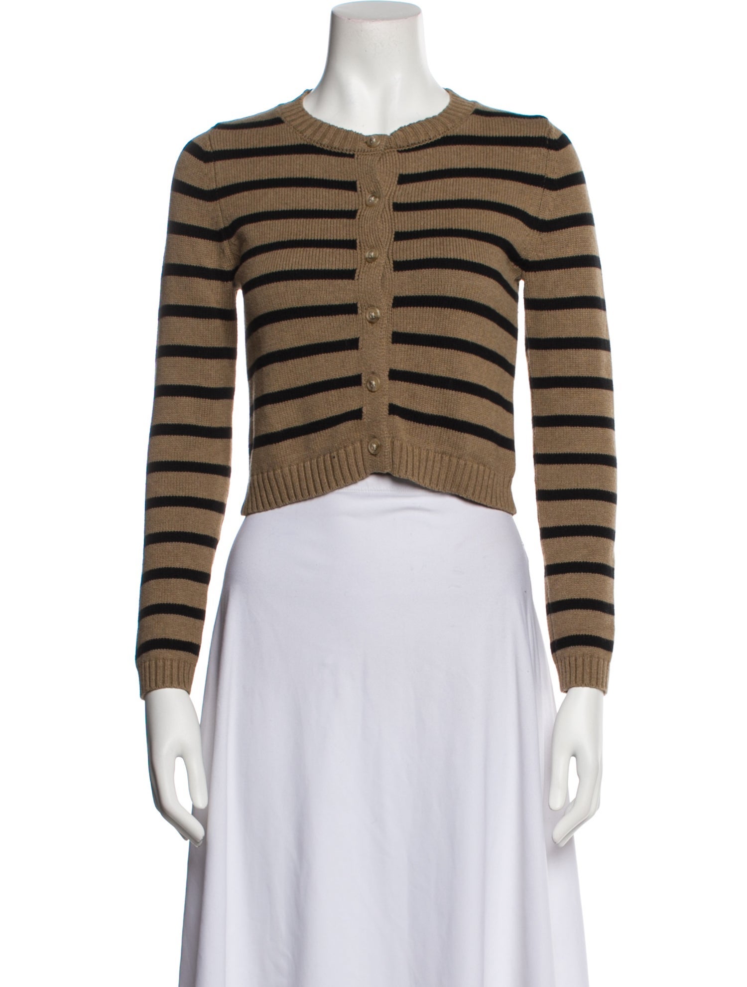 Denimist Striped Crew Neck Sweater