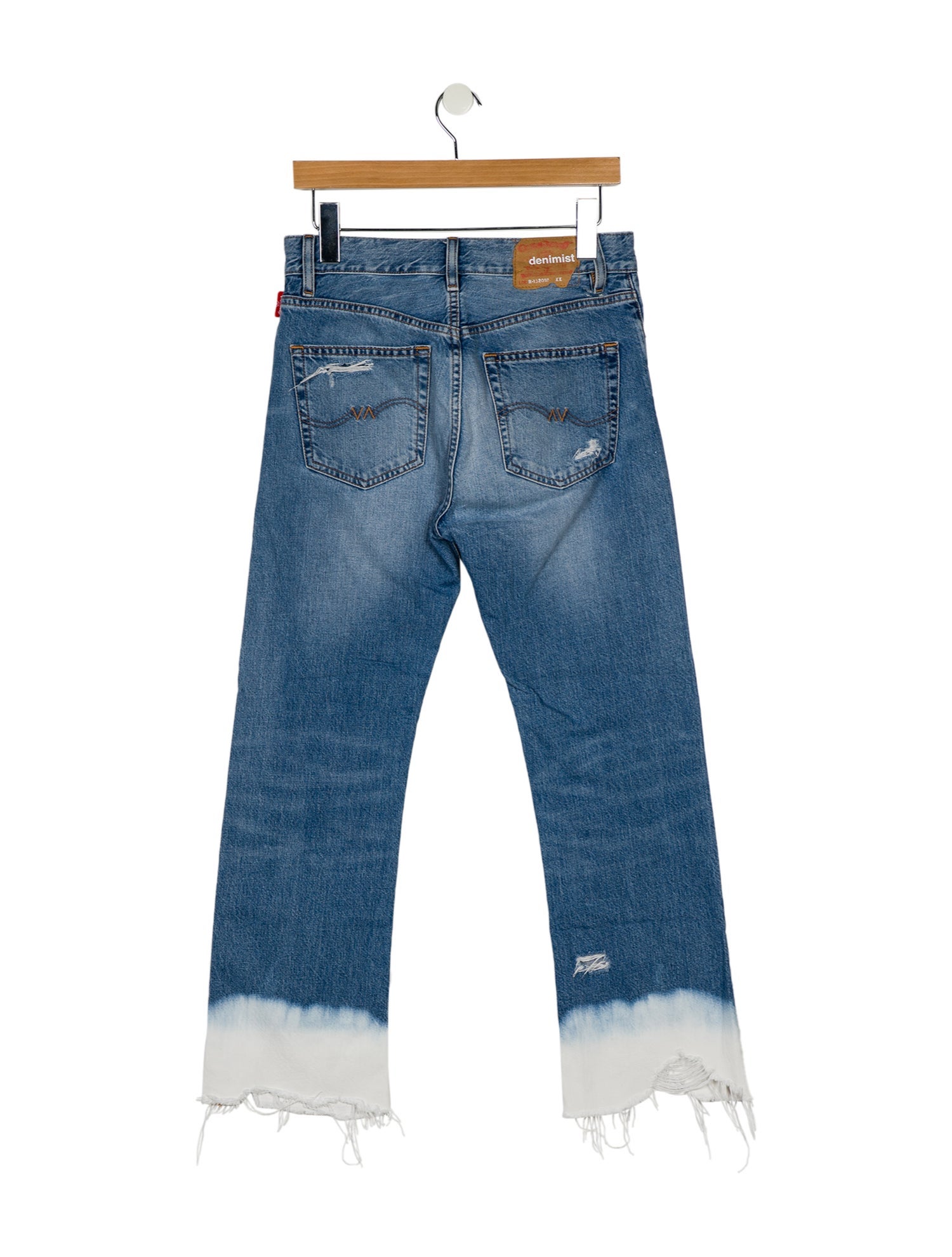 Denimist High-Rise Straight Leg Jeans