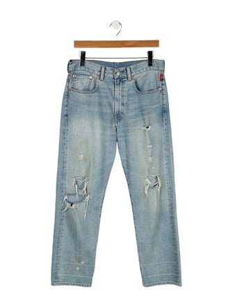 Denimist High-Rise Straight Leg Jeans